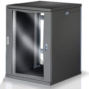 Rack a Parete 54x45 (LxP) - Porta in Vetro - immagine 1
