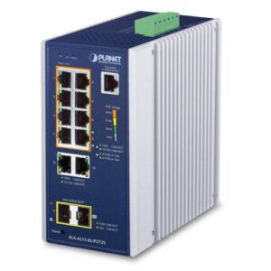 IGS-4215-8UP2T2S Switch 8 Port Giga PoE +2xGiga +2xGiga SFP Managed - immagine 1