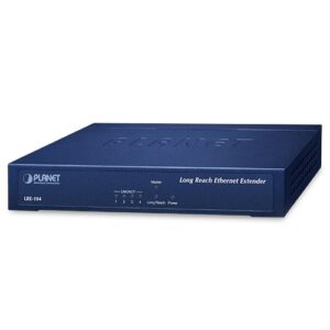 LRE-104 Long Reach Ethernet Extender 4-Port Ethernet +1 UTP/BNC - immagine 1