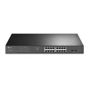 TL-SG1218MPE Switch 16 Porte Gigabit PoE+ +2xSFP - immagine 1