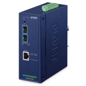 IXT-900-2X1PD Media Converter 2-Port 10G-X SFP+ +1x10G-T PoE Managed - immagine 1