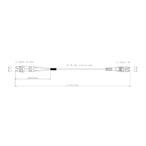 Bretella LC-LC SM Dpx Armata - immagine 1