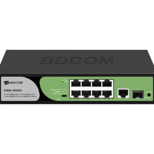 S1500-8P1G1S Switch 8-Port PoE +2xGE (1xEth+1xSFP) uplink Unmanaged - immagine 1