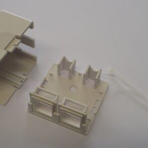 Scatola porta Keystone 2 fori - immagine 1