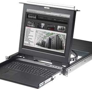 Unità KVM - monitor 17" Nero - immagine 1