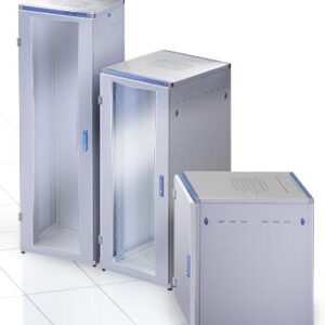 Rack a pavimento Progress 60x40 con Porta in Vetro - immagine 1