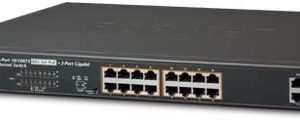 FGSW-1822VHP Switch 16 Port 100 PoE +2xGiga +2xGiga SFP Unmanaged - immagine 1