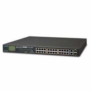 FGSW-2622VHP Switch 24 Port 100 PoE +2xGiga +2xGiga SFP Unmanaged - immagine 1