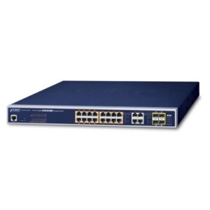 GS-4210-16UP4C Switch 16 Port Giga PoE +4xGiga SFP Managed - immagine 1