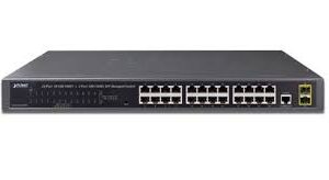 GS-4210-24T2S Switch 24 Port Giga +2xGiga SFP Managed - immagine 1
