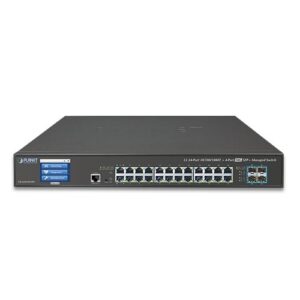 GS-5220-24T4XV Switch 24 Port Giga +4x10G SFP+ Managed - immagine 1