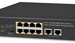 GSD-1008HP Switch 8 Port Giga PoE +2xGiga Unmanaged - immagine 1