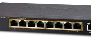GSD-908HP Switch 8 Port Giga PoE +1xGiga Unmanaged - immagine 1