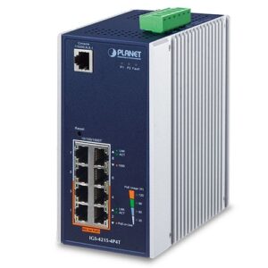 IGS-4215-4P4T Switch 4 Port Giga PoE +4xGiga Managed - immagine 1