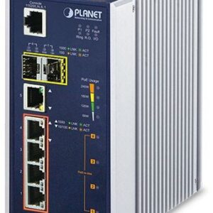 IGS-5225-4UP1T2S Switch 4 Port Giga PoE 1xGiga +2xGiga SFP Managed - immagine 1
