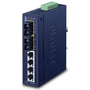 ISW-621T Switch 4 Port 100 +2x100 FX Unmanaged -Slim - immagine 1