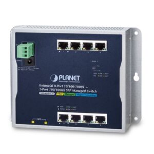 WGS-4215-8T2S Switch 8 Port Giga +2xGiga SFP Wall-mount Managed - immagine 1