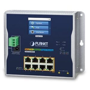 WGS-5225-8P2SV Switch 8 Port Giga PoE +2xGiga SFP Wall-mount Managed - immagine 1