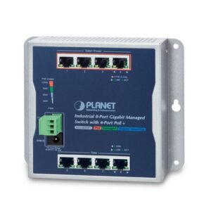 WGS-804HPT Switch 8 Port Giga PoE Wall-mount Managed - immagine 1